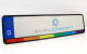 Kennzeichenhalter Regenbogen – farbstark & UV-bedruckt (520×110 mm)