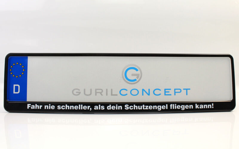 Fahr nie schneller, als dein Schutzengel fliegen kann !, 7,95