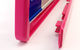 Pinker Kennzeichenhalter mit Wunschbeschriftung im Digitaldirektdruck (Premium)