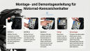 Motorrad Kennzeichenhalter 180x200 mm mit Wunschbeschriftung – Personalisiert